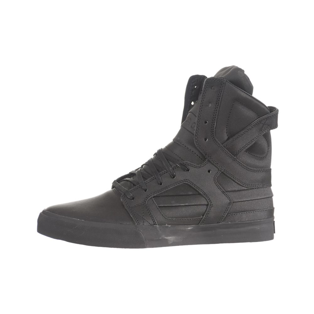 Baskets Montantes Supra SkyTop II Noir Black/Satin Homme | JDP-96637748